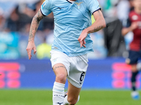 Nicolo' Rovella of SS Lazio during the Serie A Enilive match between SS Lazio and Genoa CF at Stadio Olimpico on October 27, 2024 in Rome, I...