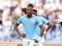 Tijjani Noslin of SS Lazio during the Serie A Enilive match between SS Lazio and Genoa CF at Stadio Olimpico on October 27, 2024 in Rome, It...