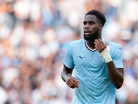 Boulaye Dia of SS Lazio looks on during the Serie A Enilive match between SS Lazio and Genoa CF at Stadio Olimpico on October 27, 2024 in Ro...