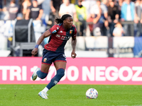 Brooke Norton-Cuffy of Genoa CFC during the Serie A Enilive match between SS Lazio and Genoa CF at Stadio Olimpico on October 27, 2024 in Ro...