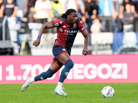 Brooke Norton-Cuffy of Genoa CFC during the Serie A Enilive match between SS Lazio and Genoa CF at Stadio Olimpico on October 27, 2024 in Ro...