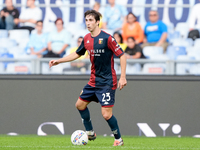 Fabio Miretti of Genoa CFC during the Serie A Enilive match between SS Lazio and Genoa CF at Stadio Olimpico on October 27, 2024 in Rome, It...