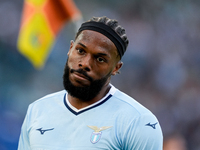 Nuno Tavares of SS Lazio looks on during the Serie A Enilive match between SS Lazio and Genoa CF at Stadio Olimpico on October 27, 2024 in R...