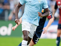 Boulaye Dia of SS Lazio during the Serie A Enilive match between SS Lazio and Genoa CF at Stadio Olimpico on October 27, 2024 in Rome, Italy...