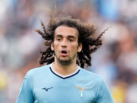 Matteo Guendouzi of SS Lazio during the Serie A Enilive match between SS Lazio and Genoa CF at Stadio Olimpico on October 27, 2024 in Rome,...