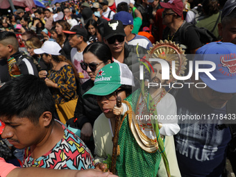 Devotees of Saint St. Jude Thaddeus attend the Church of San Hipolito to bless the images and give thanks for the favors granted in Mexico C...