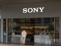 A Sony store is seen in Shanghai, China, on October 29, 2024. (