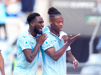 Tijjani Noslin of SS Lazio during the Serie A Enilive match between SS Lazio and Genoa CF at Stadio Olimpico on October 27, 2024 in Rome, It...