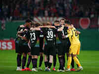   FC St. Pauli team during the DFB Cup  Second Round match between RB Leipzig and FC St. Pauli at Red Bull arena, Leipzig, Germany on Octobe...