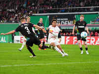 /#3/ /#2/  during the DFB Cup  Second Round match between RB Leipzig and FC St. Pauli at Red Bull arena, Leipzig, Germany on October 26, 202...