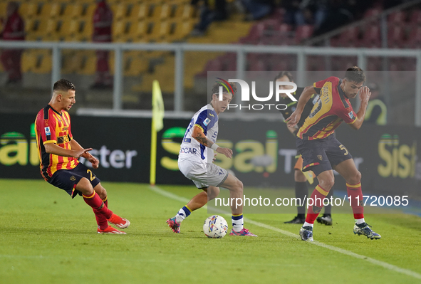 Ondrej Duda of Hellas Verona is in action during the Serie A match between Lecce and Verona in Lecce, Italy, on October 29, 2024. 