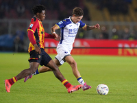 Ondrej Duda of Hellas Verona is in action during the Serie A match between Lecce and Verona in Lecce, Italy, on October 29, 2024. (