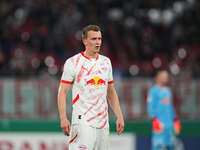 Lukas Klostermann of Leipzig looks on during the DFB Cup  Second Round match between RB Leipzig and FC St. Pauli at Red Bull arena, Leipzig,...