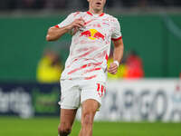 Christoph Baumgartner of Leipzig looks on during the DFB Cup  Second Round match between RB Leipzig and FC St. Pauli at Red Bull arena, Leip...