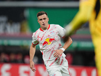 Christoph Baumgartner of Leipzig looks on during the DFB Cup  Second Round match between RB Leipzig and FC St. Pauli at Red Bull arena, Leip...