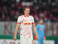 Lukas Klostermann of Leipzig looks on during the DFB Cup  Second Round match between RB Leipzig and FC St. Pauli at Red Bull arena, Leipzig,...