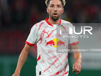 Kevin Kampl of Leipzig looks on during the DFB Cup  Second Round match between RB Leipzig and FC St. Pauli at Red Bull arena, Leipzig, Germa...