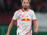 Kevin Kampl of Leipzig looks on during the DFB Cup  Second Round match between RB Leipzig and FC St. Pauli at Red Bull arena, Leipzig, Germa...