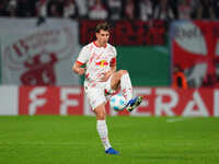 Willi Orbán of Leipzig controls the ball during the DFB Cup  Second Round match between RB Leipzig and FC St. Pauli at Red Bull arena, Leipz...