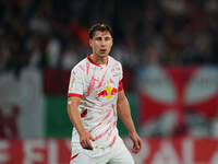 Willi Orbán of Leipzig looks on during the DFB Cup  Second Round match between RB Leipzig and FC St. Pauli at Red Bull arena, Leipzig, Germa...