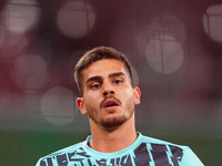 André Silva of Leipzig looks on during the DFB Cup  Second Round match between RB Leipzig and FC St. Pauli at Red Bull arena, Leipzig, Germa...