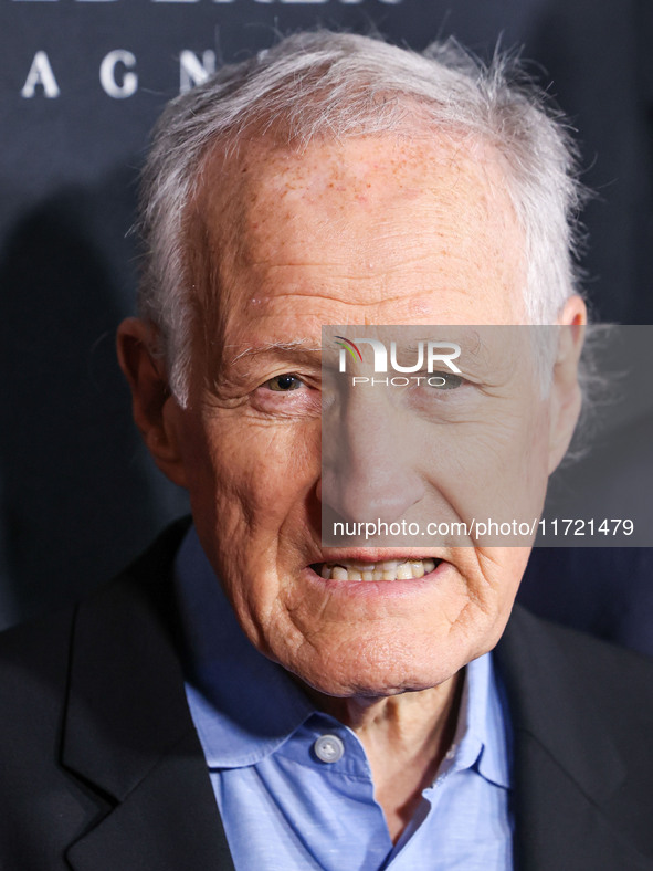 Michael Mann arrives at The French American Film Festival - Opening Night Premiere Of Netflix's 'Emilia Perez' held at the Directors Guild o...