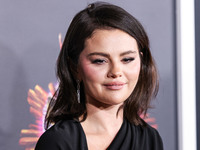 Selena Gomez arrives at The French American Film Festival - Opening Night Premiere Of Netflix's 'Emilia Perez' held at the Directors Guild o...