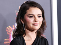 Selena Gomez arrives at The French American Film Festival - Opening Night Premiere Of Netflix's 'Emilia Perez' held at the Directors Guild o...