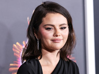 Selena Gomez arrives at The French American Film Festival - Opening Night Premiere Of Netflix's 'Emilia Perez' held at the Directors Guild o...