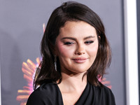 Selena Gomez arrives at The French American Film Festival - Opening Night Premiere Of Netflix's 'Emilia Perez' held at the Directors Guild o...