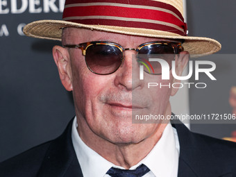 Jacques Audiard arrives at The French American Film Festival - Opening Night Premiere Of Netflix's 'Emilia Perez' held at the Directors Guil...