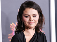 Selena Gomez arrives at The French American Film Festival - Opening Night Premiere Of Netflix's 'Emilia Perez' held at the Directors Guild o...