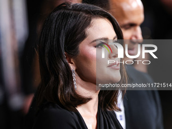 Selena Gomez arrives at The French American Film Festival - Opening Night Premiere Of Netflix's 'Emilia Perez' held at the Directors Guild o...