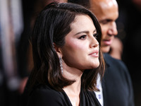 Selena Gomez arrives at The French American Film Festival - Opening Night Premiere Of Netflix's 'Emilia Perez' held at the Directors Guild o...