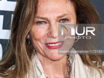 Jacqueline Bisset arrives at The French American Film Festival - Opening Night Premiere Of Netflix's 'Emilia Perez' held at the Directors Gu...