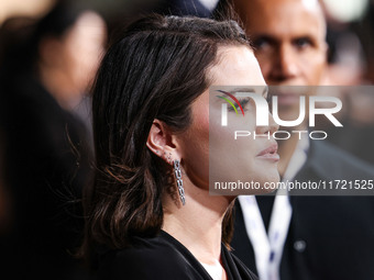 Selena Gomez arrives at The French American Film Festival - Opening Night Premiere Of Netflix's 'Emilia Perez' held at the Directors Guild o...