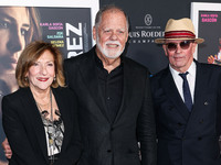 Lesli Linka Glatter, Taylor Hackford and Jacques Audiard arrive at The French American Film Festival - Opening Night Premiere Of Netflix's '...