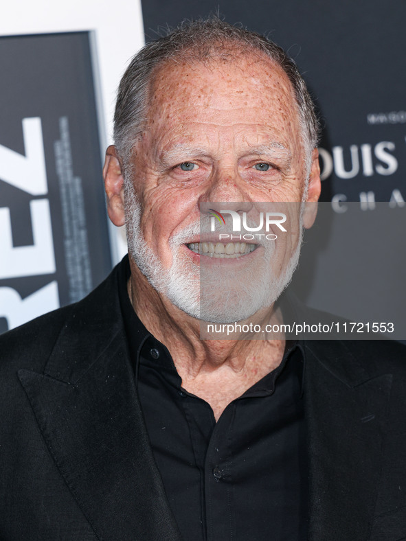 Taylor Hackford arrives at The French American Film Festival - Opening Night Premiere Of Netflix's 'Emilia Perez' held at the Directors Guil...