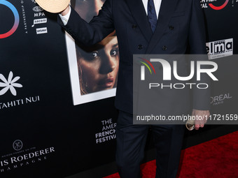 Jacques Audiard arrives at The French American Film Festival - Opening Night Premiere Of Netflix's 'Emilia Perez' held at the Directors Guil...