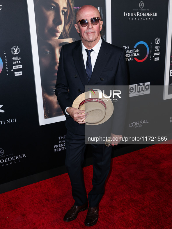 Jacques Audiard arrives at The French American Film Festival - Opening Night Premiere Of Netflix's 'Emilia Perez' held at the Directors Guil...