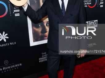 Jacques Audiard arrives at The French American Film Festival - Opening Night Premiere Of Netflix's 'Emilia Perez' held at the Directors Guil...