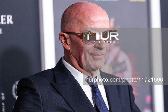 Jacques Audiard arrives at The French American Film Festival - Opening Night Premiere Of Netflix's 'Emilia Perez' held at the Directors Guil...