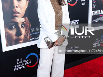 Vanessa Schneider arrives at The French American Film Festival - Opening Night Premiere Of Netflix's 'Emilia Perez' held at the Directors Gu...