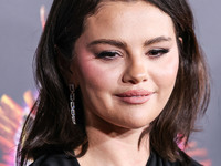 Selena Gomez arrives at The French American Film Festival - Opening Night Premiere Of Netflix's 'Emilia Perez' held at the Directors Guild o...