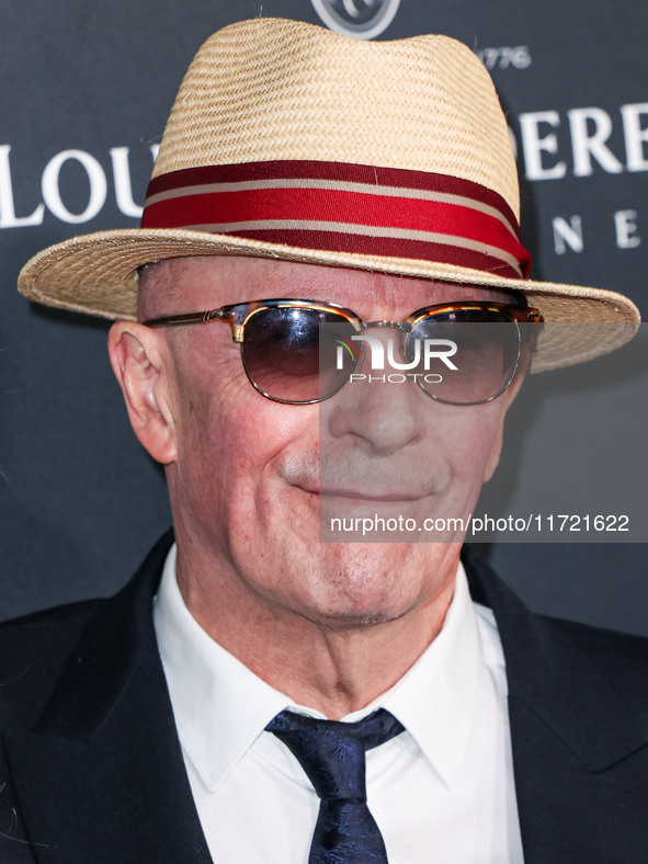 Jacques Audiard arrives at The French American Film Festival - Opening Night Premiere Of Netflix's 'Emilia Perez' held at the Directors Guil...