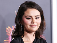 Selena Gomez arrives at The French American Film Festival - Opening Night Premiere Of Netflix's 'Emilia Perez' held at the Directors Guild o...