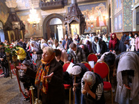 A Holy Liturgy takes place in the ''Saint Nedelya'' Cathedral in Sofia, Bulgaria, on October 30, 2024. (