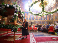 A Holy Liturgy takes place in the ''Saint Nedelya'' Cathedral in Sofia, Bulgaria, on October 30, 2024. (