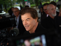 Andreas Frege, also known as Campino, a member of the rock band Die Toten Hosen, speaks to the press during the red carpet event at Roncalli...