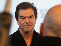 Andreas Frege, also known as Campino, a member of the rock band Die Toten Hosen, speaks to the press during the red carpet event at Roncalli...